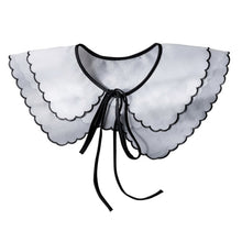 Load image into Gallery viewer, Lolita embellished false collar lace shawl
