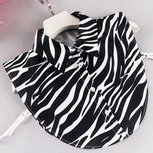 Load image into Gallery viewer, Women's heart-shaped embroidered chiffon fake blouse
