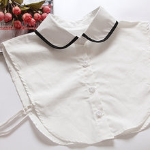 Load image into Gallery viewer, Women's heart-shaped embroidered chiffon fake blouse
