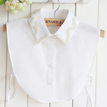 Load image into Gallery viewer, Women's heart-shaped embroidered chiffon fake blouse
