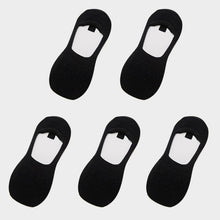 Загрузить изображение в средство просмотра галереи, 5 pairs of cotton silicone non-slip slippers socks
