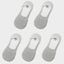 Загрузить изображение в средство просмотра галереи, 5 pairs of cotton silicone non-slip slippers socks
