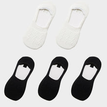 Загрузить изображение в средство просмотра галереи, 5 pairs of cotton silicone non-slip slippers socks

