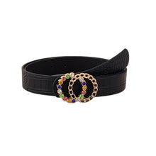 Load image into Gallery viewer, Double Circle Rainbow Belt
