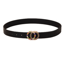 Load image into Gallery viewer, Double Circle Rainbow Belt
