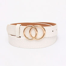 Load image into Gallery viewer, Fashionable Double Round Belt
