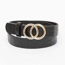 Load image into Gallery viewer, Fashionable Double Round Belt
